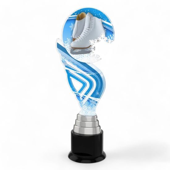 Aspen Ice Skating Snowflake Trophy