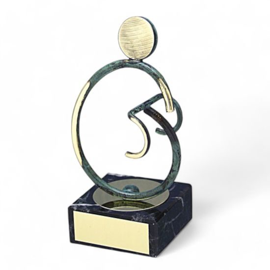 Bilbao Cycling Handmade Metal Trophy