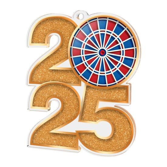 Electronic Darts 2025 Medal