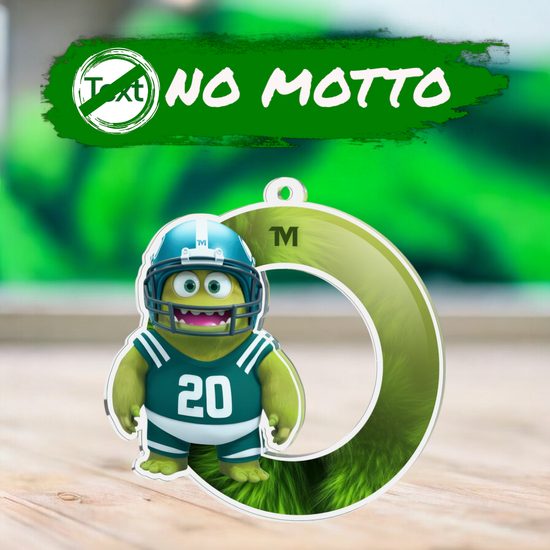 "Gnasher" The American Football Trophy Monster Inspire Medal