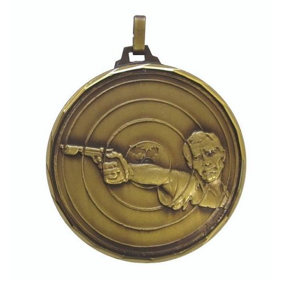 Diamond Edged Pistol Shooting Bronze Medal