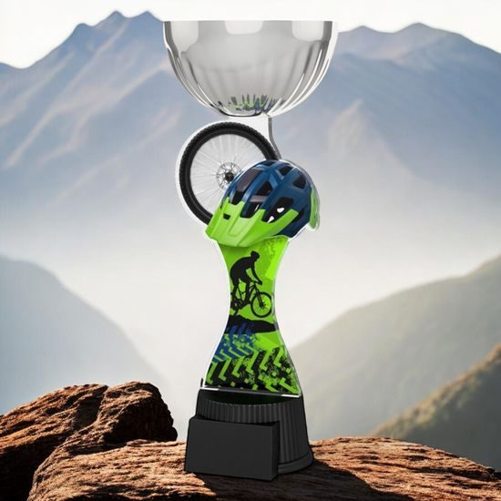Montreal Mountain Biking Silver Cup Trophy