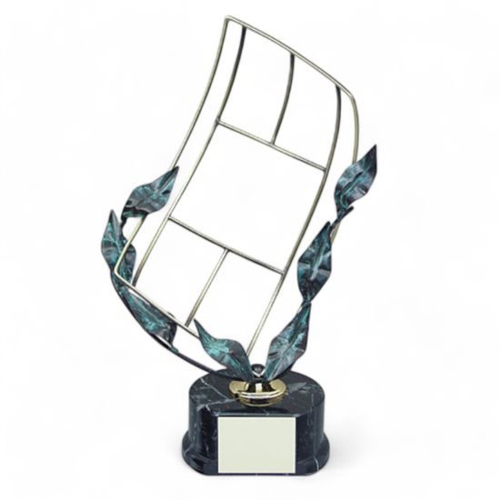 Utrera Tennis Court Handmade Metal Trophy
