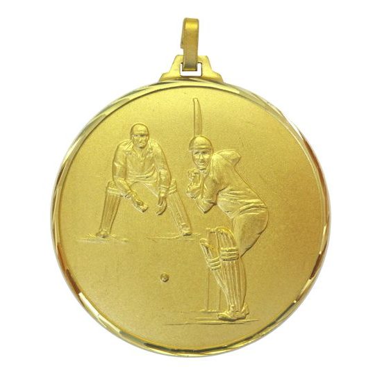 Diamond Edged Cricket Gold Medal