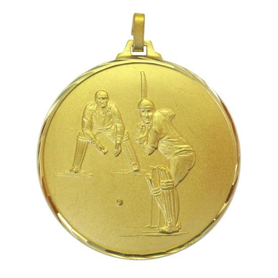 Diamond Edged Cricket Gold Medal