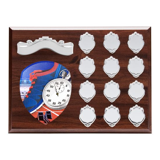 Wessex Athletics Wooden 12 Year Annual Shield