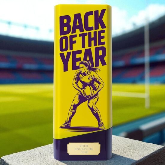 Tower Elite Women's Rugby Heavyweight Back of the Year Trophy