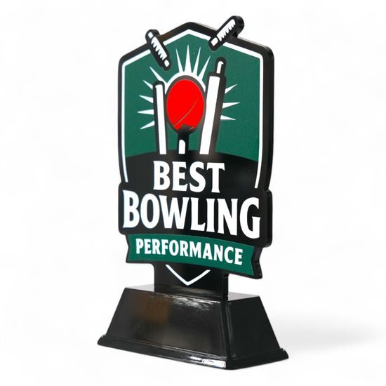 Pavilion Best Bowling Performance of the Year Cricket Trophy