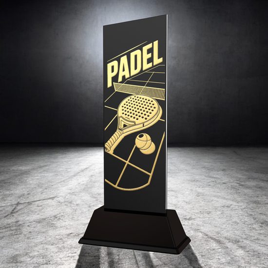 Shadowline Padel Metal Trophy