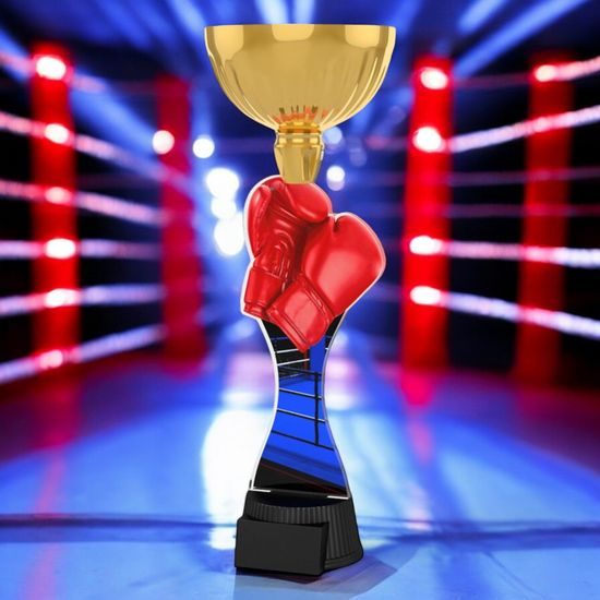 Vancouver Boxing Gloves Gold Cup Trophy