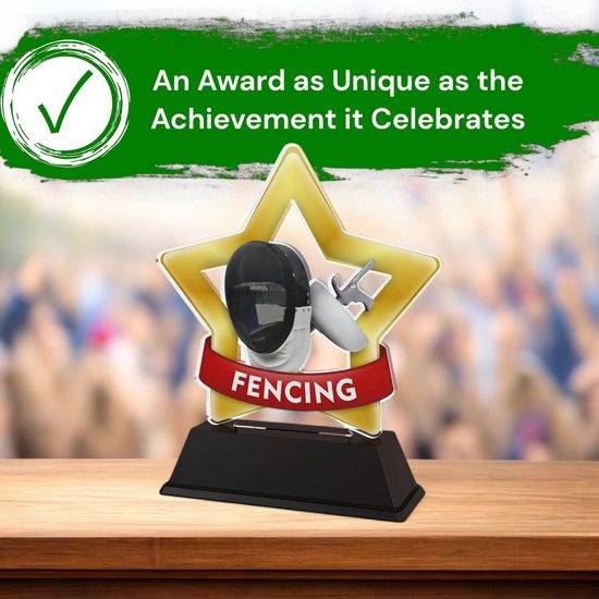 Mini Star Fencing Trophy