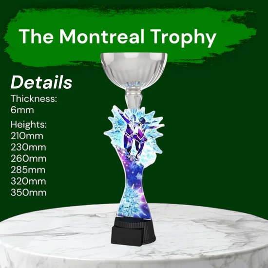 Montreal Figure Skating Partners Silver Cup Trophy
