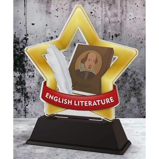 Mini Star English Literature Trophy