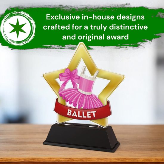 Mini Star Ballet Dance Trophy