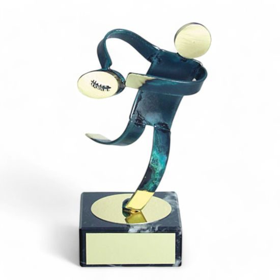 Toledo Rugby Handmade Metal Trophy