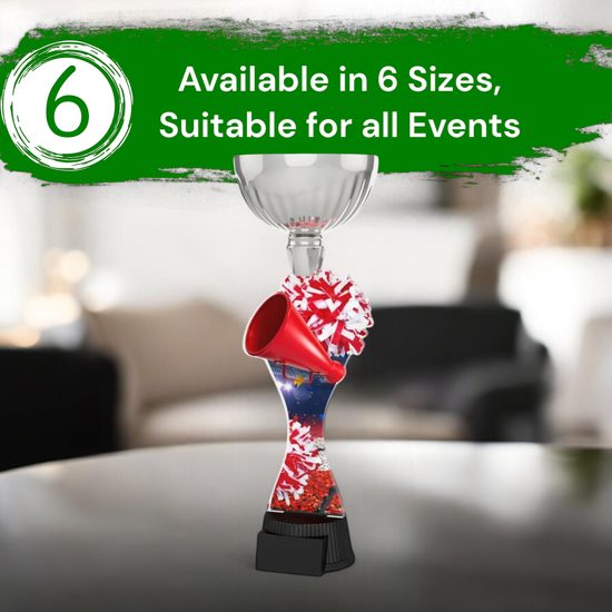 Montreal Cheerleading Silver Cup Trophy