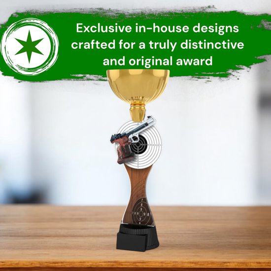 Vancouver Pistol Shooting Gold Cup Trophy