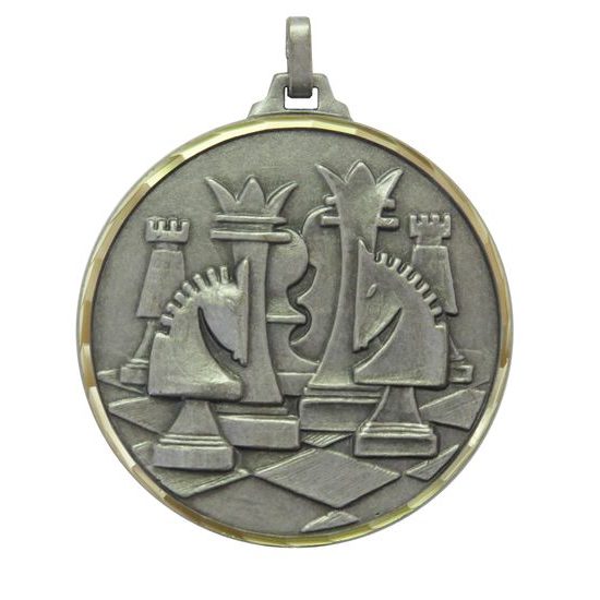 Diamond Edged Chess Silver Medal