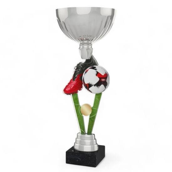 Napoli Football Boot Silver Trophy Cup