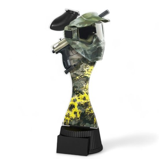 Toronto Paintball Mask and Gun Trophy