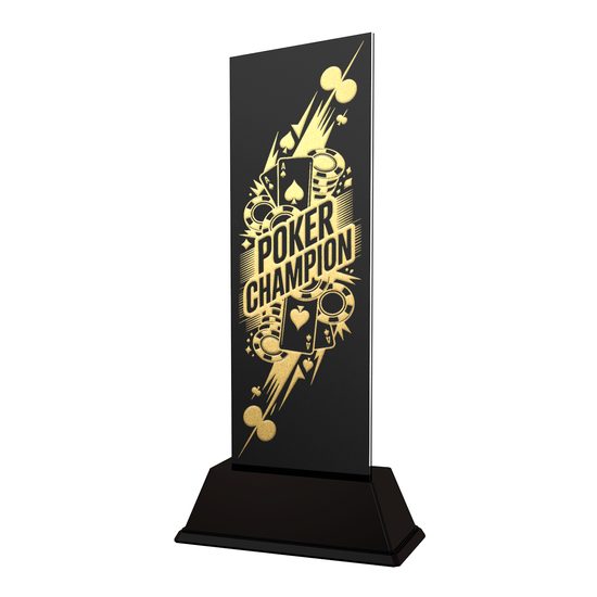 Shadowline Poker Champion Metal Trophy