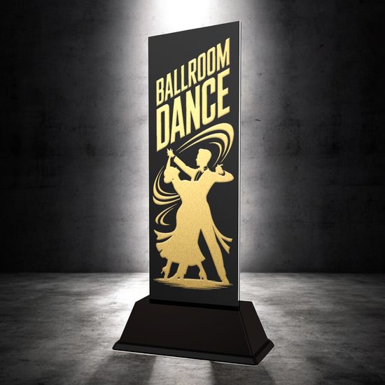 Shadowline Ballroom Dance Trophy – Stainless Steel Award