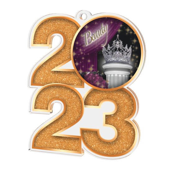 Beauty Pageant 2023 Acrylic Medal