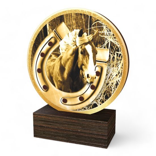 Holt Classic Horse Riding Wood Trophy