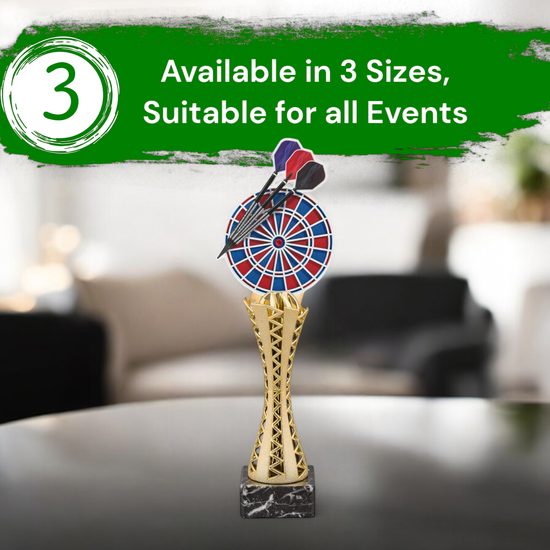 Genoa Darts Red & Blue Trophy