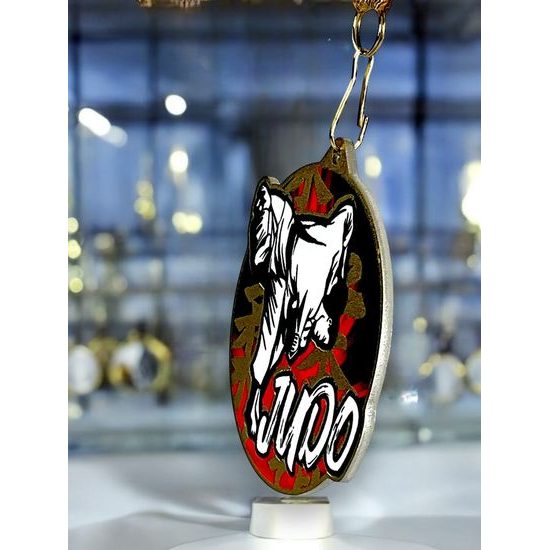 Aurum Judo Stainless Steel Medal
