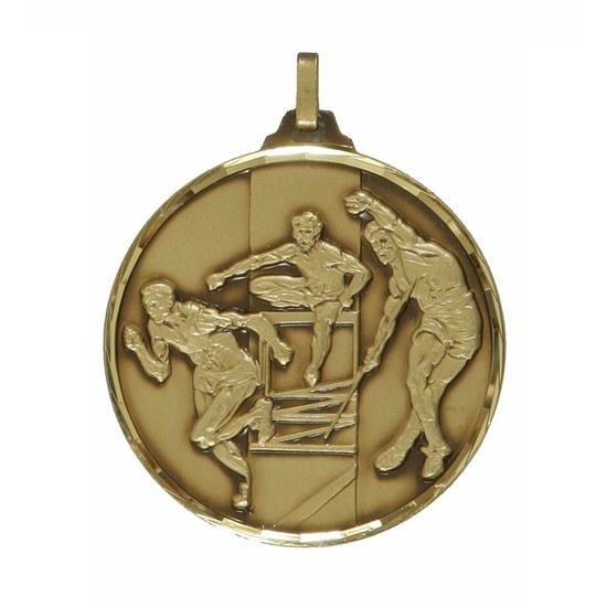 Diamond Edged Athletics Track and Field Bronze Medal