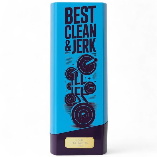 Tower Elite Heavyweight Best Clean & Jerk WeightliftingTrophy