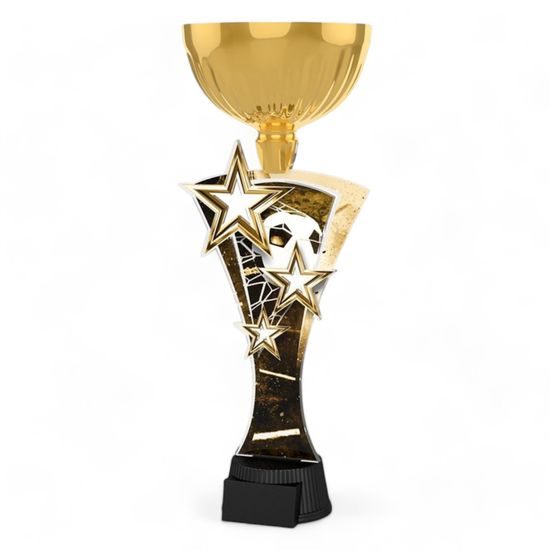 Triple Star Classic Football Gold Trophy Cup
