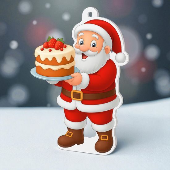 Jolly Father Christmas Bake Off Medal