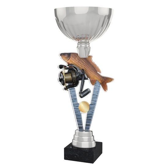 Napoli Fishing Reel Silver Cup Trophy