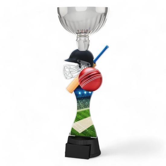 Montreal Cricket Helmet Silver Cup Trophy