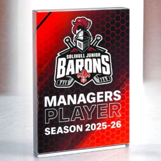 Halcyon Full Colour UV Printed Glass Award