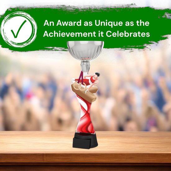 Montreal Male Gymnast Silver Cup Trophy