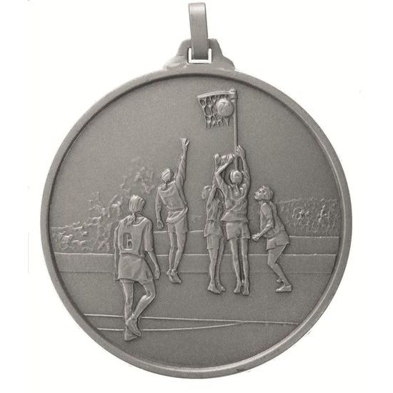 Diamond Edged Netball Silver Medal