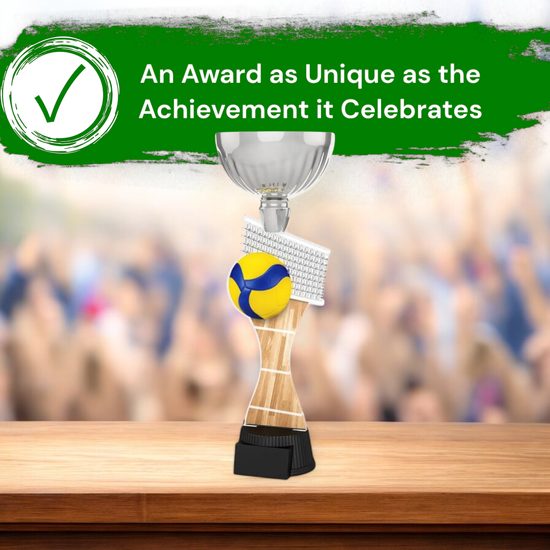 Montreal Volleyball Silver Cup Trophy