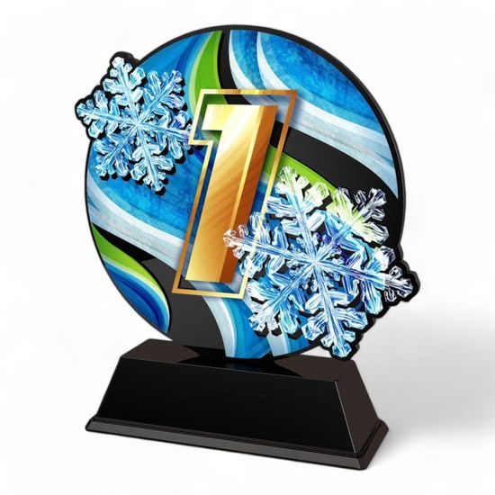 Avoriaz 1st Place Snowflake Trophy