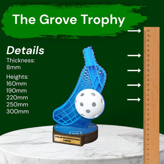 Grove Floorball Real Wood Trophy