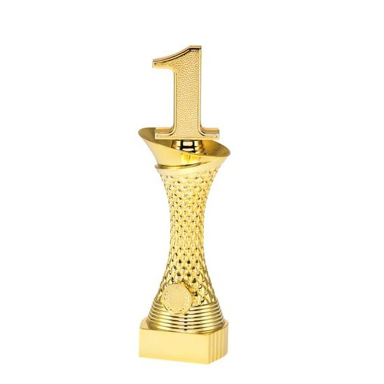 Number 1 Heavy-weighted Gold 3D Trophy