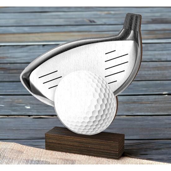 Sierra Classic Golf Club Real Wood Trophy