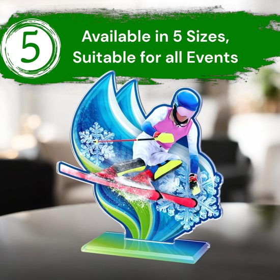 Cannes Downhill Skiing Womens Trophy