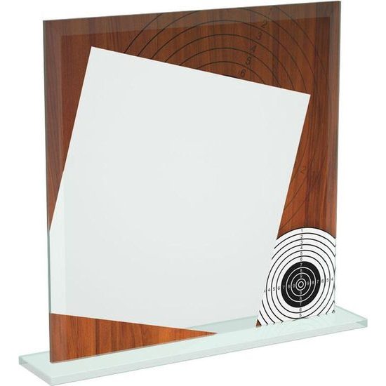 Eloise Shooting Full Colour Printed Glass Award
