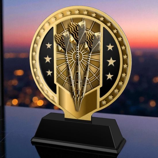 Sentinel Classic Stainless Steel Electronic Darts Trophy