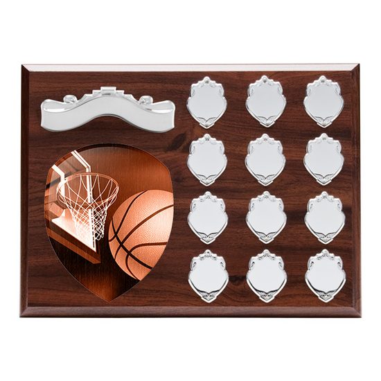 Wessex Basketball Wooden 12 Year Annual Shield