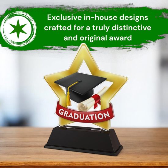 Mini Star Graduation Trophy