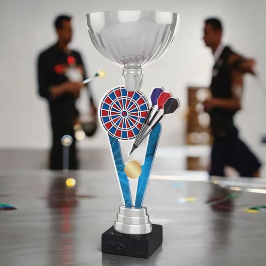 Napoli Darts Electric Silver Trophy Cup